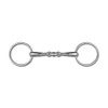 WALDHAUSEN Double Jointed Solid Snaffle Bit