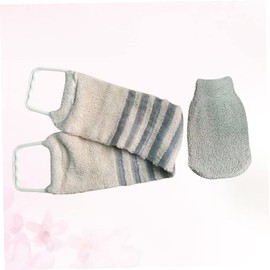 minkissy Deep Exfoliating Bath Gloves Exfoliating Body Scrub Mitt for Men Women Soft Spa Glove