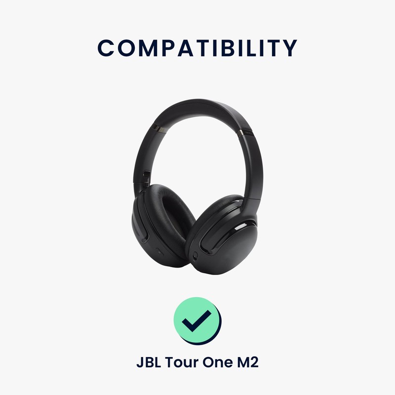 kwmobile 2 x Ear Pads Compatible with JBL Tour One