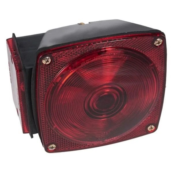 Grote 53662 Red Square Under 80" Submersible Right Side Tail