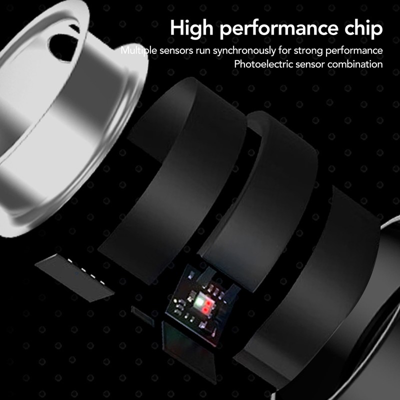 Smart Health Ring with APP Sleep Monitoring Step Counting Camera