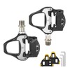 ROCKBROS Road Bike Pedals Alloy Clipless Bicycle Pedals with Cleats