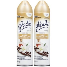 Glade Air Freshener Aerosol Spray - Pure Vanilla Joy - 8 oz - 2 pk by Glade