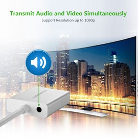 UGREEN Mini Display Port to VGA+Audio Converter Cable (10437)