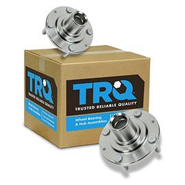 TRQ Wheel Hub & Bearing Front Left & Right Pair Set for 86-89 Honda Accord