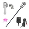 Powered Anode Rod and Hot Water Outlet Installation Fit for