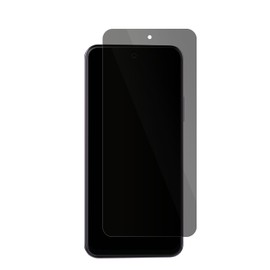 dipos FLEX Privacy Blickschutz-Folie matt passend für Nuu Mobile N30 Schutzfolie mit 100% Displayabdeckung, Fingerprint-Kompatibel, Case-Friendly, Full Cover, Sichtschutz Filter 2way