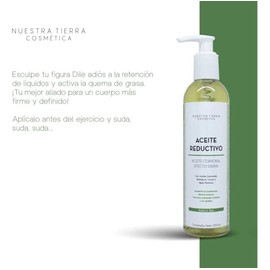 Nuestra Tierra Cosmtica Kit Aceite Reductivo Efecto Sauna y Aceite Caf Tostado Corporal Activante, 250ml cu                                           