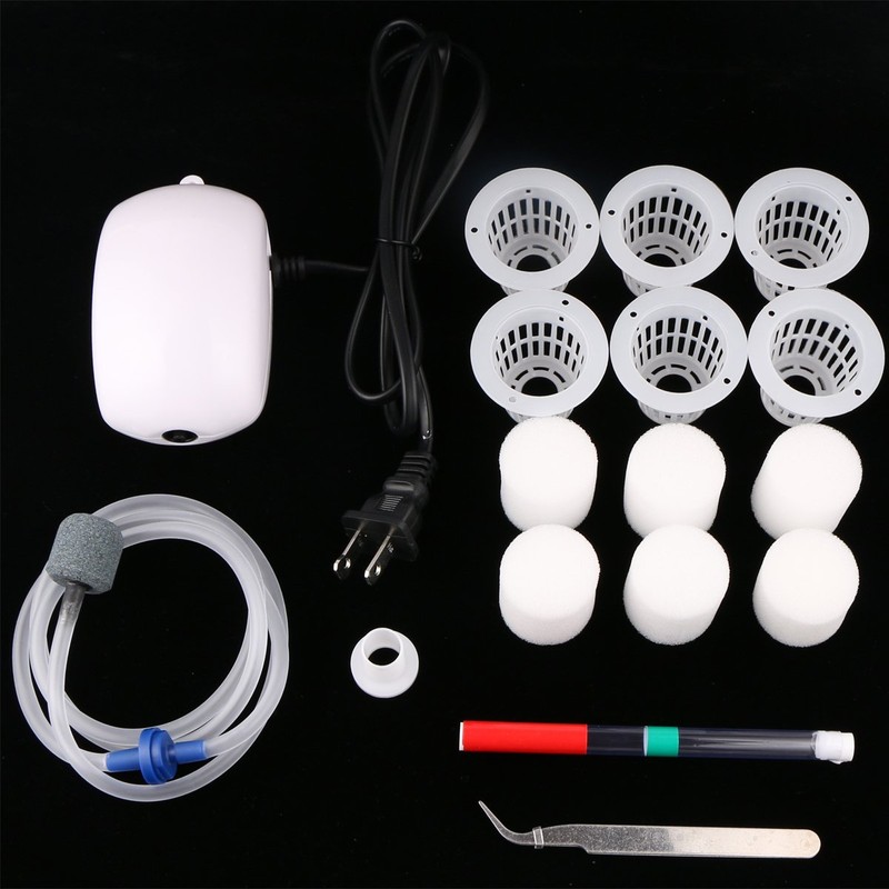 Aunifun Hydroponics Grower Kit DIY Self Watering Indoor Hydroponics Tools