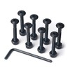 Loaded Boards Button Head Longboard Skateboard Hardware Bolt Pack w/Hex