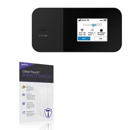 BoxWave Screen Protector Compatible with Inseego MiFi X Pro 5G - ClearTouch ImpactShield (2-Pack), Impenetrable Screen Protector Flexible Film