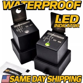 HD Switch (2) Relay fits John Deere Gator HPX 4X2 4X4 Trail HPX Worksite Gator A3 Military