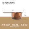 Color Up Premium 2/3 Cup Measuring Cup (160 ml) -
