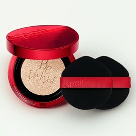 Anjumain Espoir Pro Tailor Be Velvet Cover Cushion Foundation New Class Original 13g + Puff 2p Set, No. 23 Beige, 1 set / 에스쁘아 프로테일러 비벨벳 커버 쿠션 파운데이션 뉴클래스 본품 13g + 퍼프 2p 세트, 23호 베이지, 1세트