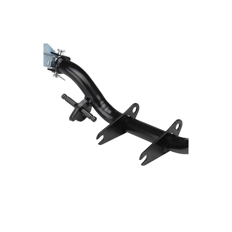 Footrest footrest carrier foldable cross black for Simson S50 S51