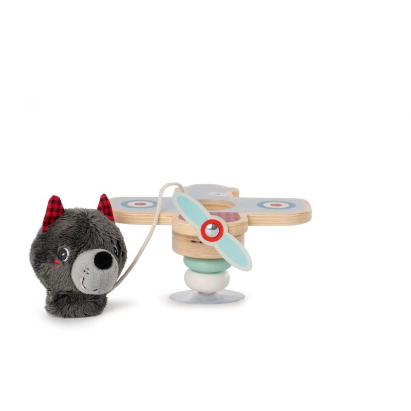 Louis Rattle on the Plane Swing Lilliputiens