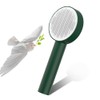 Awpland Deshedding Dog Brush, Green Dog Slicker Brush with Release