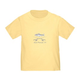 CafePress Aurora Reservoir Colorado T Shirt Toddler Graphic Tee, 100% Cotton