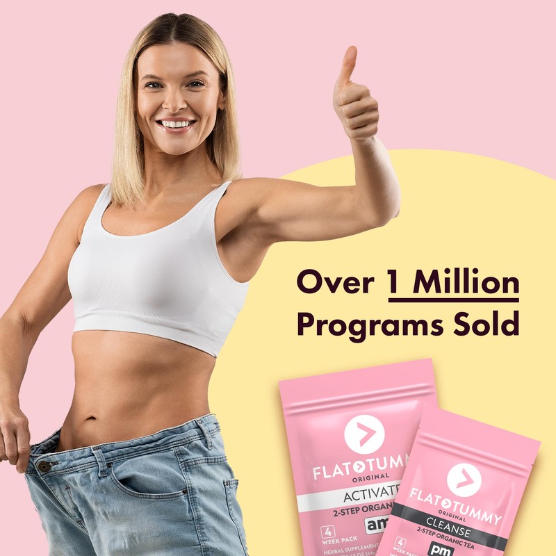 Flat Tummy Tea – 2-step, 4 Week Program – Detox
