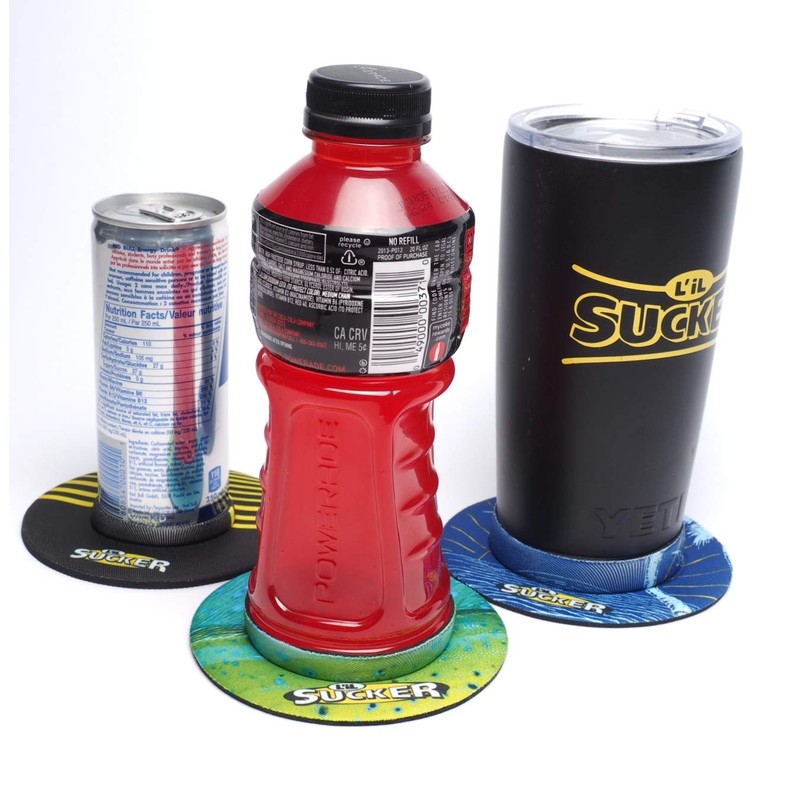 L'il Sucker Coaster Blue 4.4 x 4.45 x 0.1 inches