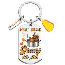 Pumpkin Keychain Turkey Decor Thanksgiving Gifts for Adults Fall Keychains for Women Pumpkins Charm Friendsgiving Decor for Family HolidayGifts for Women Fall Gift Ideas Turkey Present for Kids