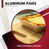 Green Direct Disposable Aluminum Foil Baking Pans with Lids 9x13
