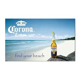 Corona Extra Find Your Beach Premium Polyester Flag Banner Sign