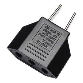 ALINNA EU Europe to US USA America Travel Plug Adapter AC Outlet Power Converter(3 Pack)