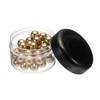 sourcing map 50 Pcs 10 mm Bearing Balls H62 Brass