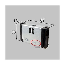 LIXIL Maintenance Parts, Parts for Living Rooms, Sliding Doors, Wheel-related Door [MDU177B] *Product color and shape specifications may change*