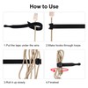 OneLeaf 110 pieces cable ties, resealable, 12 x 200 mm,
