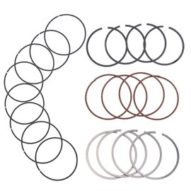 12pcs Piston Ring Set 55571028 for Vauxhall 1.0 1.2 1.4 Petrol Engines 73.4 Mm X 1.2mm/2.0mm Piston Ring Kit Replaces 93179723 9319723 630012 630157