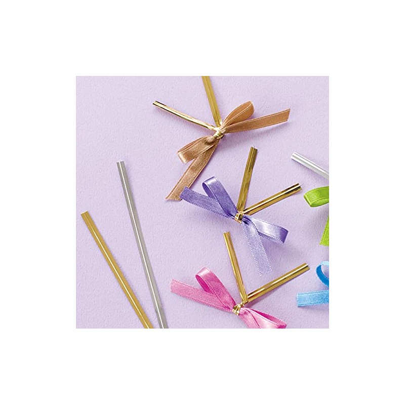 Wire Tie Solid Silver/Silver – SS (Pack of 1000) D5740 – SL