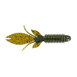 Big Bite Baits 4.5'' Bfe, Green Pumpkin (6 Pack)