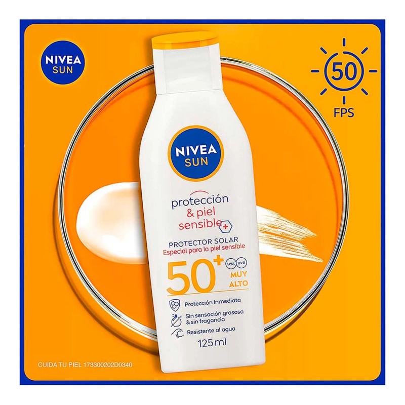 Protector Solar Corporal Protect & Sensitive 125 ml NIVEA SUN
