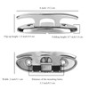 Marine Grade Boat Folding Cleat 6 inch 316 Stainless Steel,