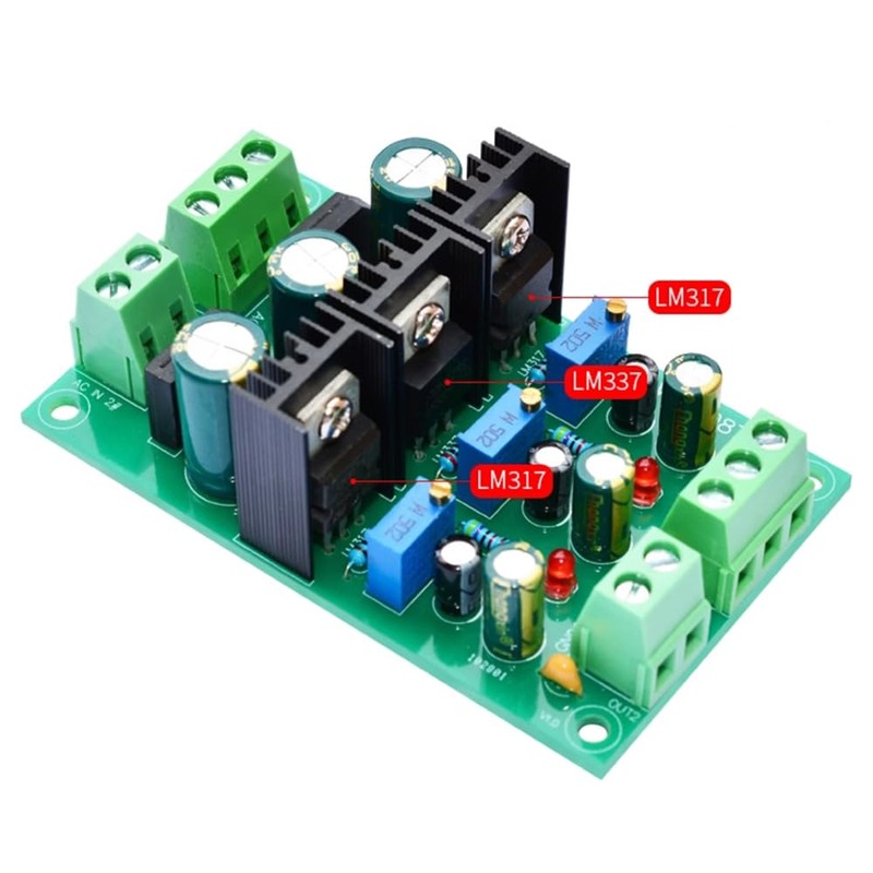 Buck Voltage Converter, LM317 LM337 Adjustable Step Down Power Supply