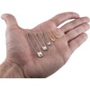Singer Assorted Brass and Nickle Plated Safety Pins Value Pack,