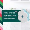 Scotch-Brite Snowflake Non Scratch Scrub Sponge, 1 Pack