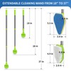 JDNOZW 2 in 1 Scrub Cleaning Brush with 37” Long