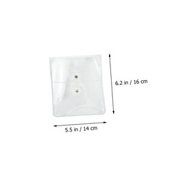 Operitacx 3 Teilige wasserdichte Aufbewahrungstasche wasserdichte Make Up Tasche Aufbewahrungstasche Für Schreibwaren Transparente Aufbewahrungstasche Kulturbeutel Durchsichtig Für