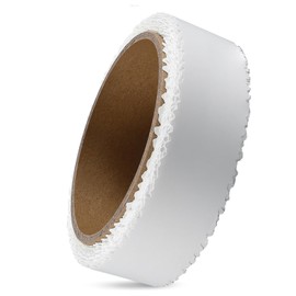 Saypacck Self Adhesive Crack Repair Tape Drywall Joint Tape Patch Wall Seam Patch Heavy Duty Smooth Roll for Concrete Repair, White(1.25'' X 50')