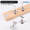 Annhua Nail Stand, Magnetic Nail Tip Stand, Wooden, Set of