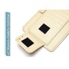 GoodsLand GD-CARPK-BE Sun Visor Pocket, Car Pocket, Card Pocket, Storage