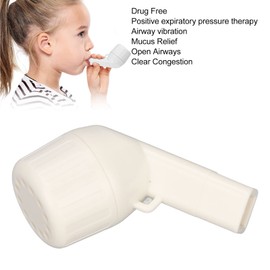 ZJchao Expansor de Pulmón Respiratorio, Dispositivo Profesional para Aliviar la Mucosidad, Entrenadores de Respiración de Mano para Abrir Las Vías Respiratorias, Mejorar la