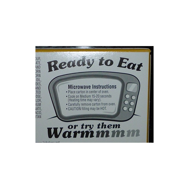 JJ's Bakery Banana Cream Pie Snack Pies, Individual Dessert, Fresh-Baked,