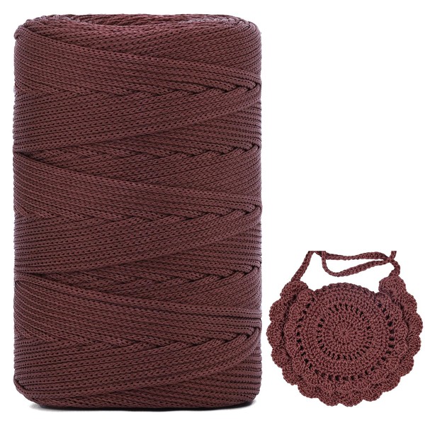 Polyester Yarn 3 mm x 225 m, Macrame Yarn 3