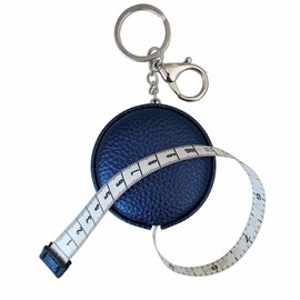 Tape Measure for Body Measuring Tape Double Scale Body Sewing Flexible Ruler for Medical Body Measurement Tailor Craft Ruler, Retractable Key Chain Mini Tape Measure 120 Inches/300cm (Royal Blue)