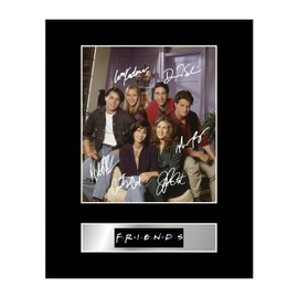Friends Signed Mounted Photo Display