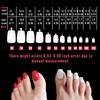 NOVO OVO 504 pcs Long Toe Nail Tips Press on,